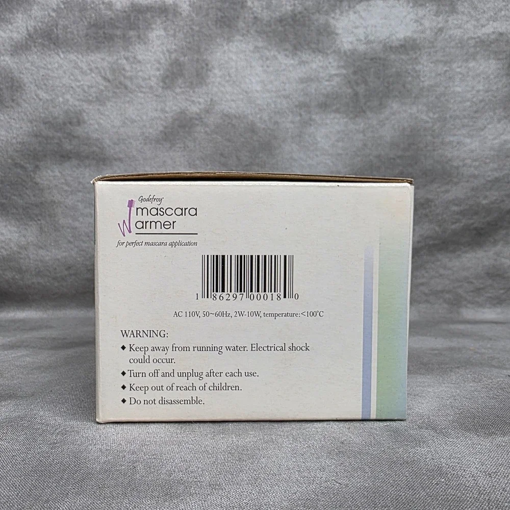 Godefroy Mascara Warmer - Fits all Brands - Perfect Mascara Applications - NEW